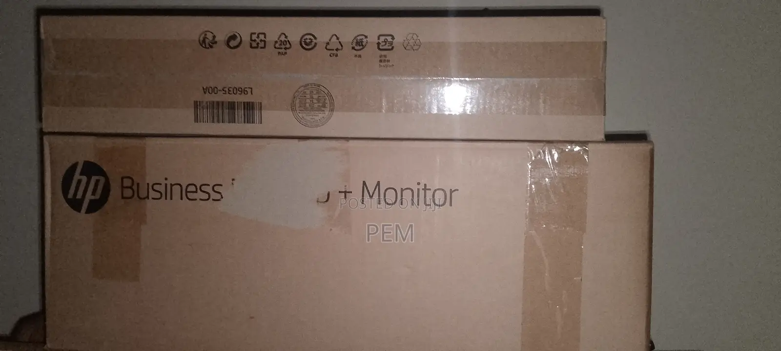 Desktop Computer HP 8GB Intel Core i3 HDD+SSD 512GB