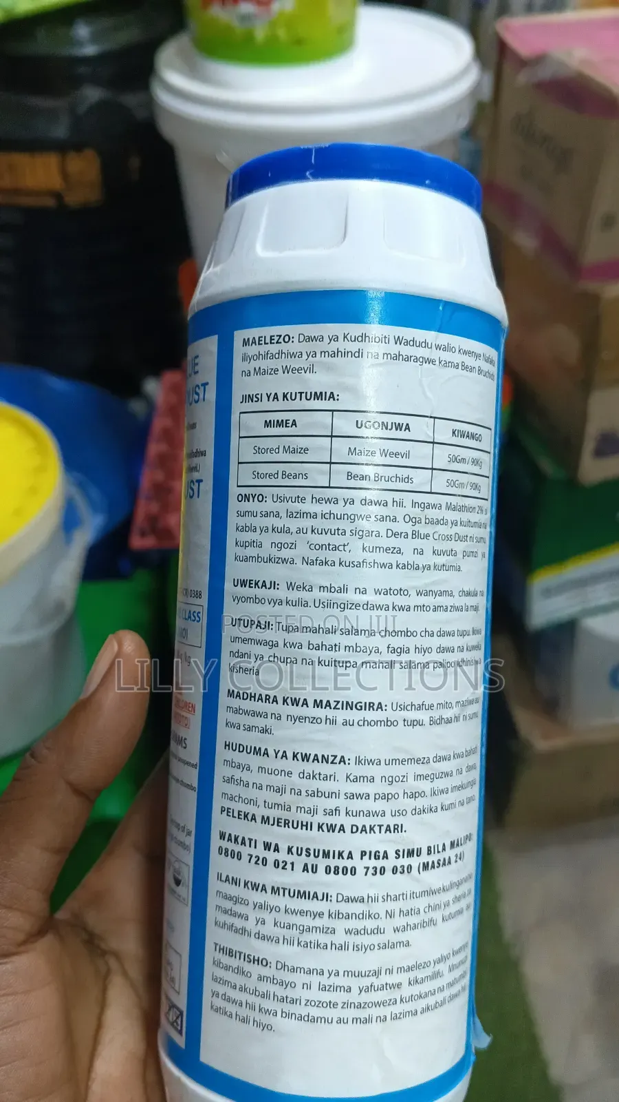 Dera Blue Cross Dust Pest Killer