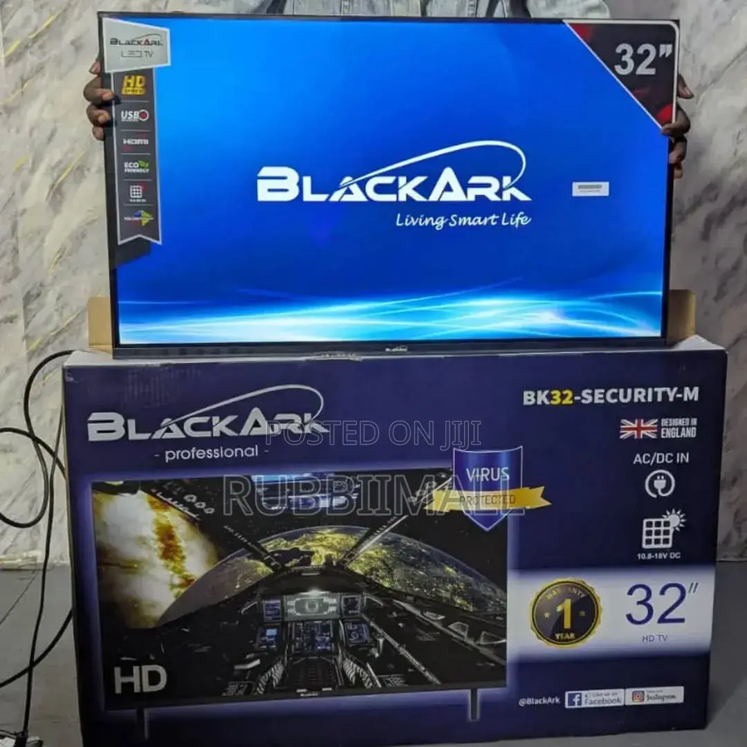 32 Inch Black Ark Ac/Dc Tv