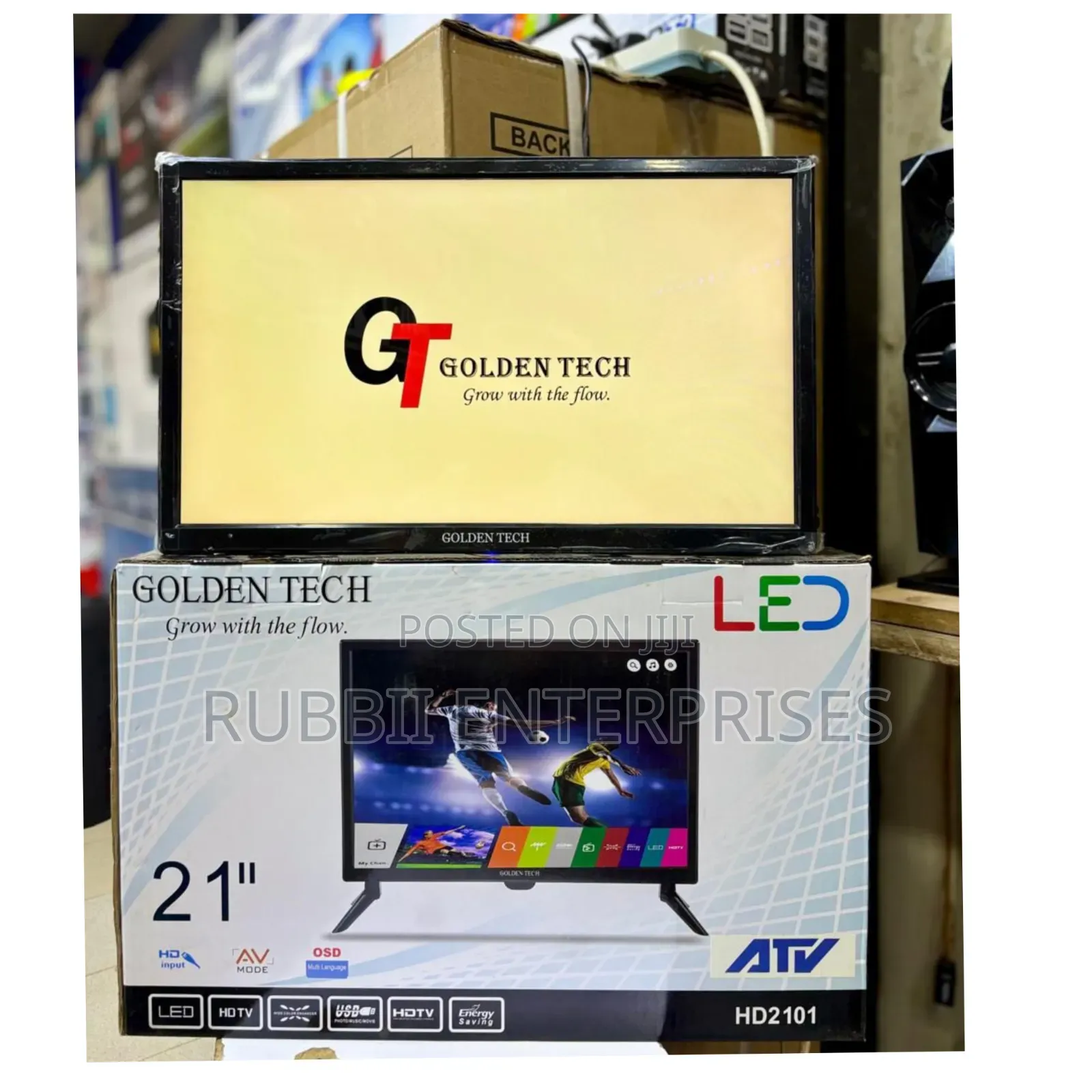 21 Inches Goldentech Tv Digital