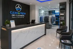 Modern Dry Cleaning Shop Interior Design Services
