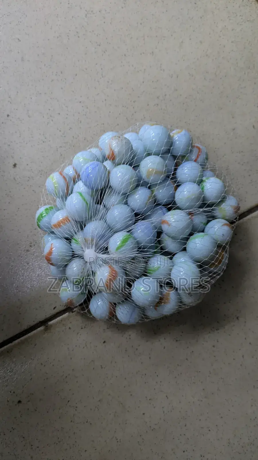 Milky White Glass Marble