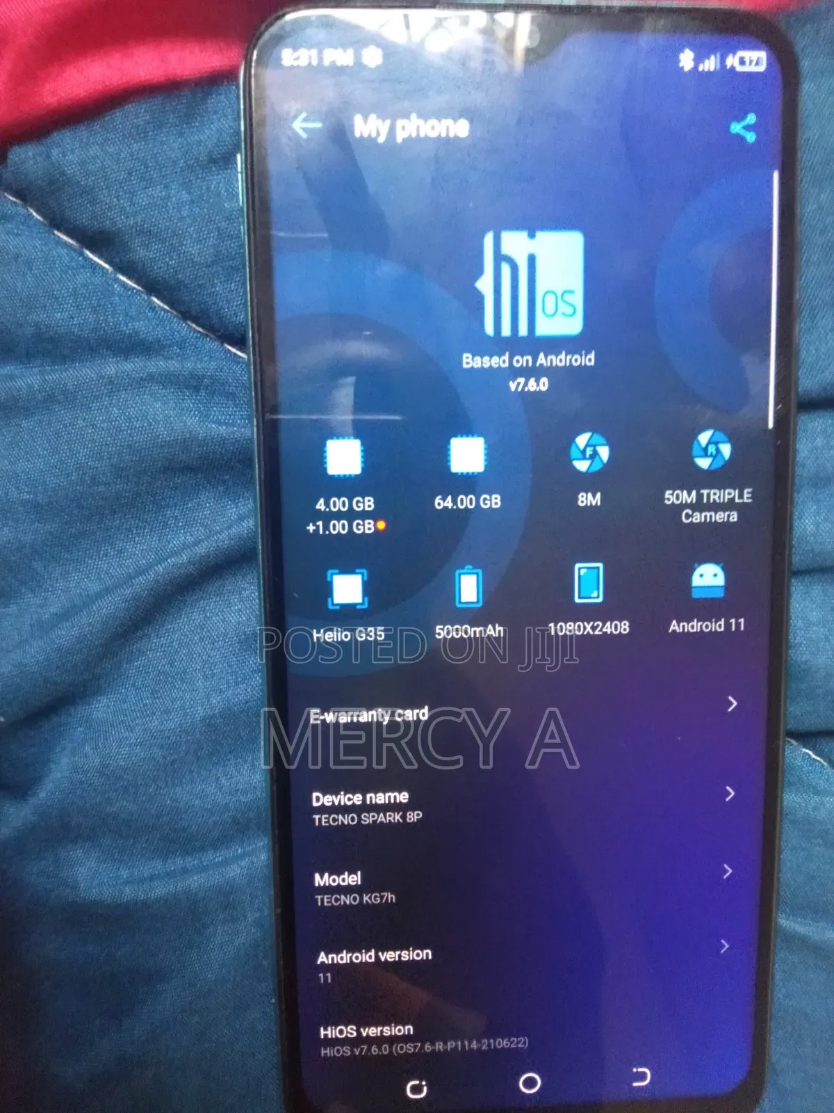Tecno Spark 8 64 GB Green
