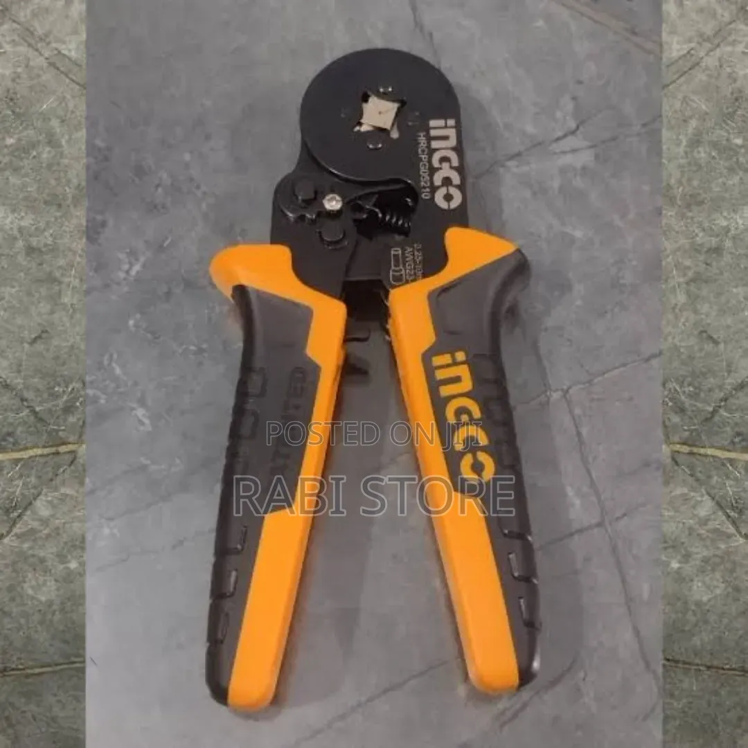 Ratchet Crimping Plier Tubular Bare Pre-Insulated Terminals