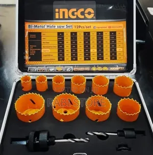 Ingco 12pcs Bi-Metal Hole Saw Set With Case