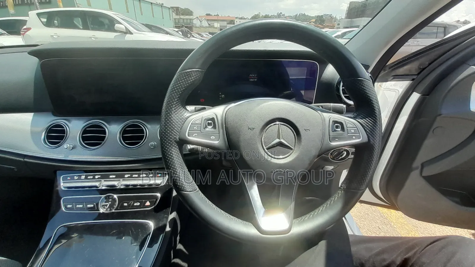 Mercedes-Benz E220 2017 White