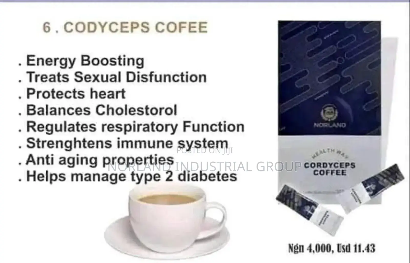 Cordyceps Coffee