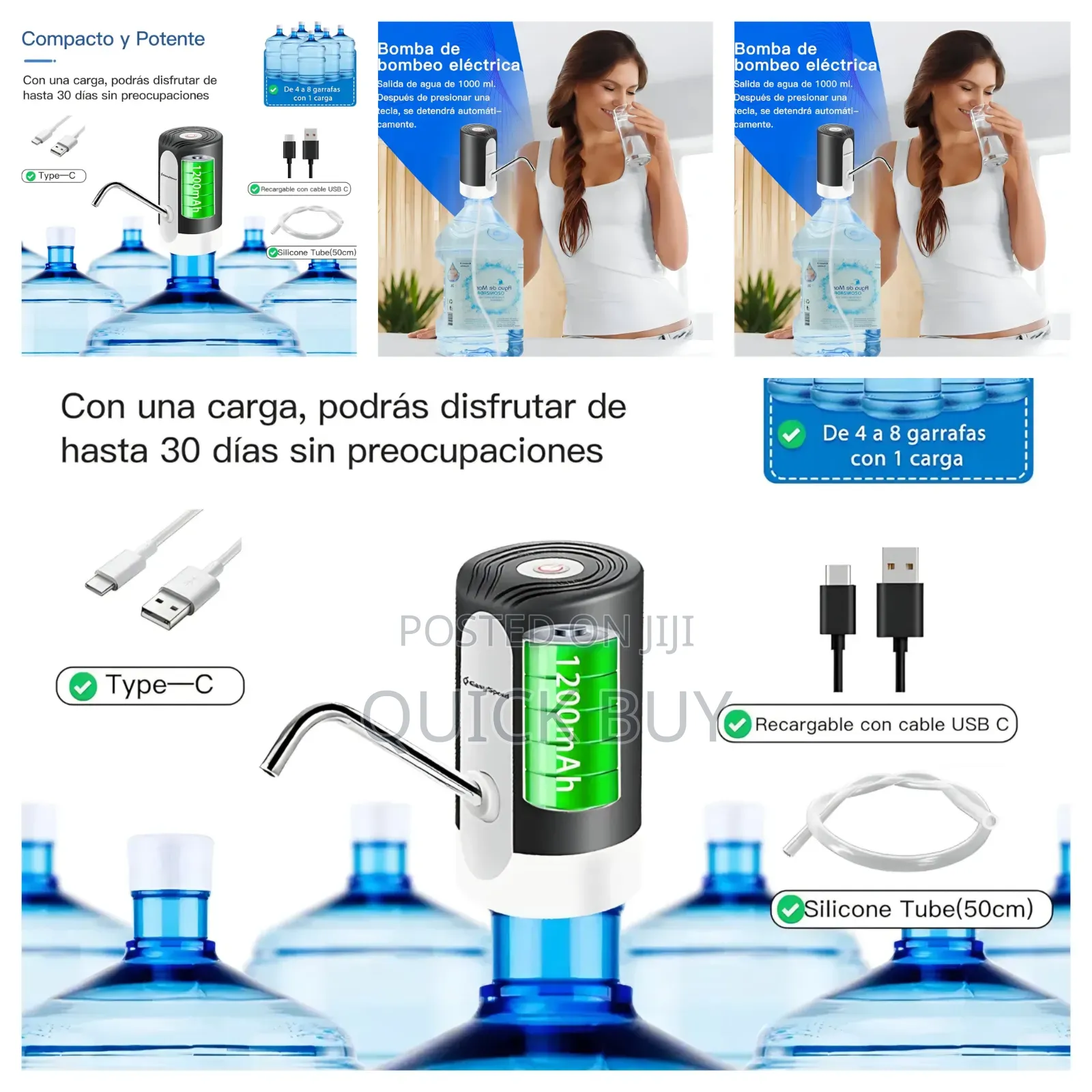 Easy Speed Water Bottle Dispenser Pump