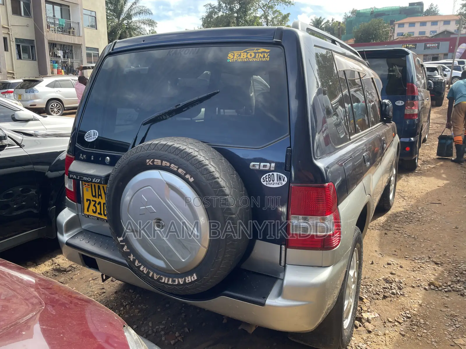 Mitsubishi Pajero IO 2002 Blue