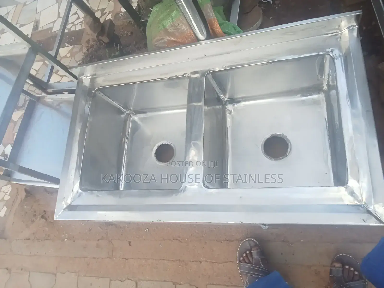Stainless Steel Washing Basen Dable Bowl