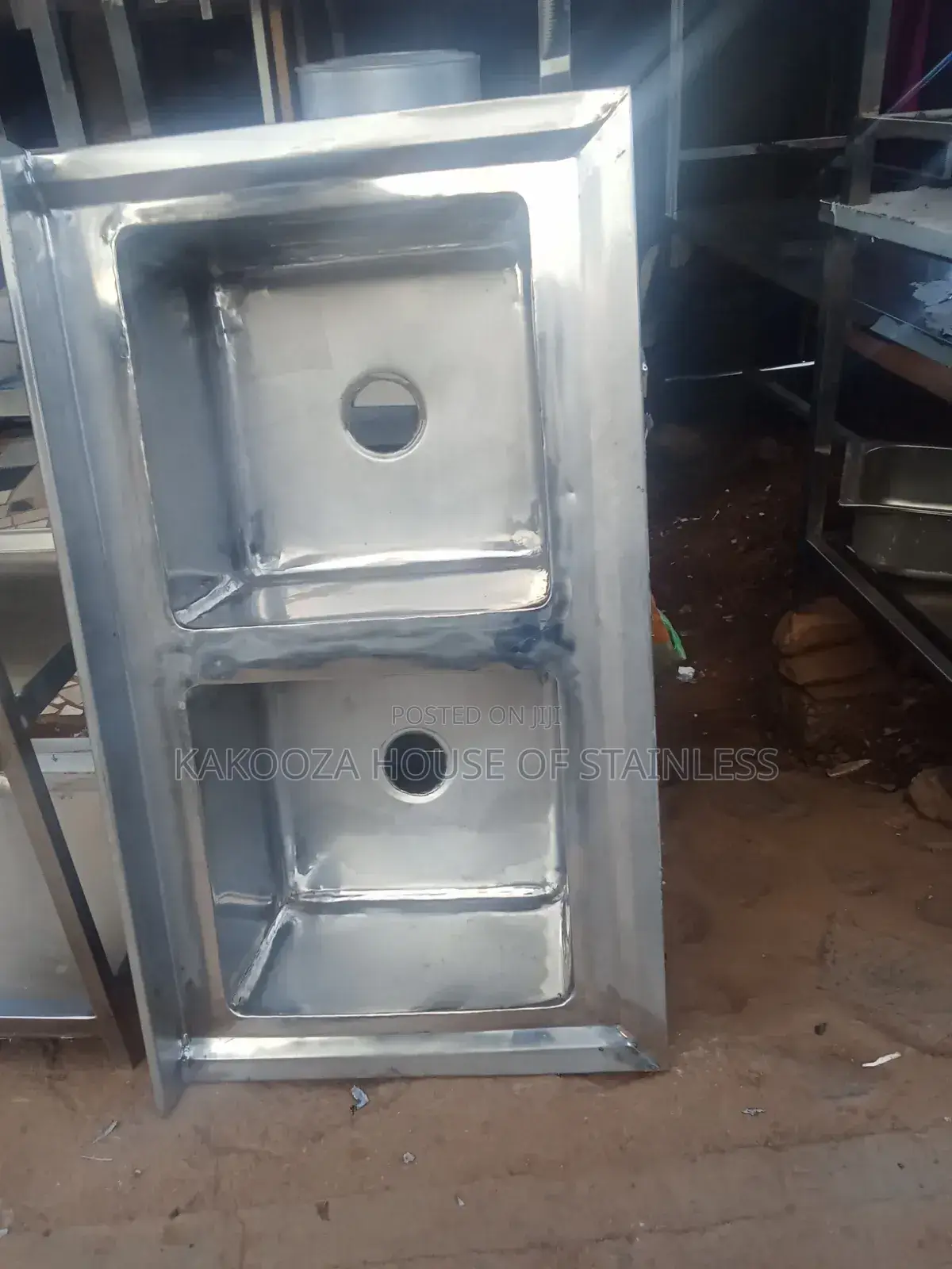 Stainless Steel Washing Basen Dable Bowl