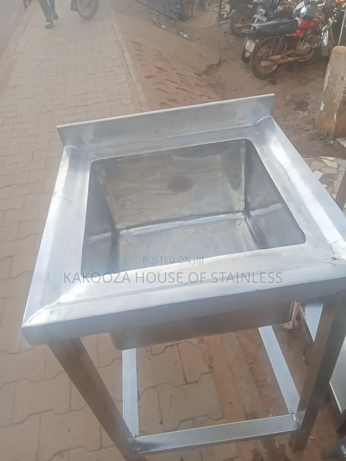 Commercial Stainless Steel Washing Basen Single