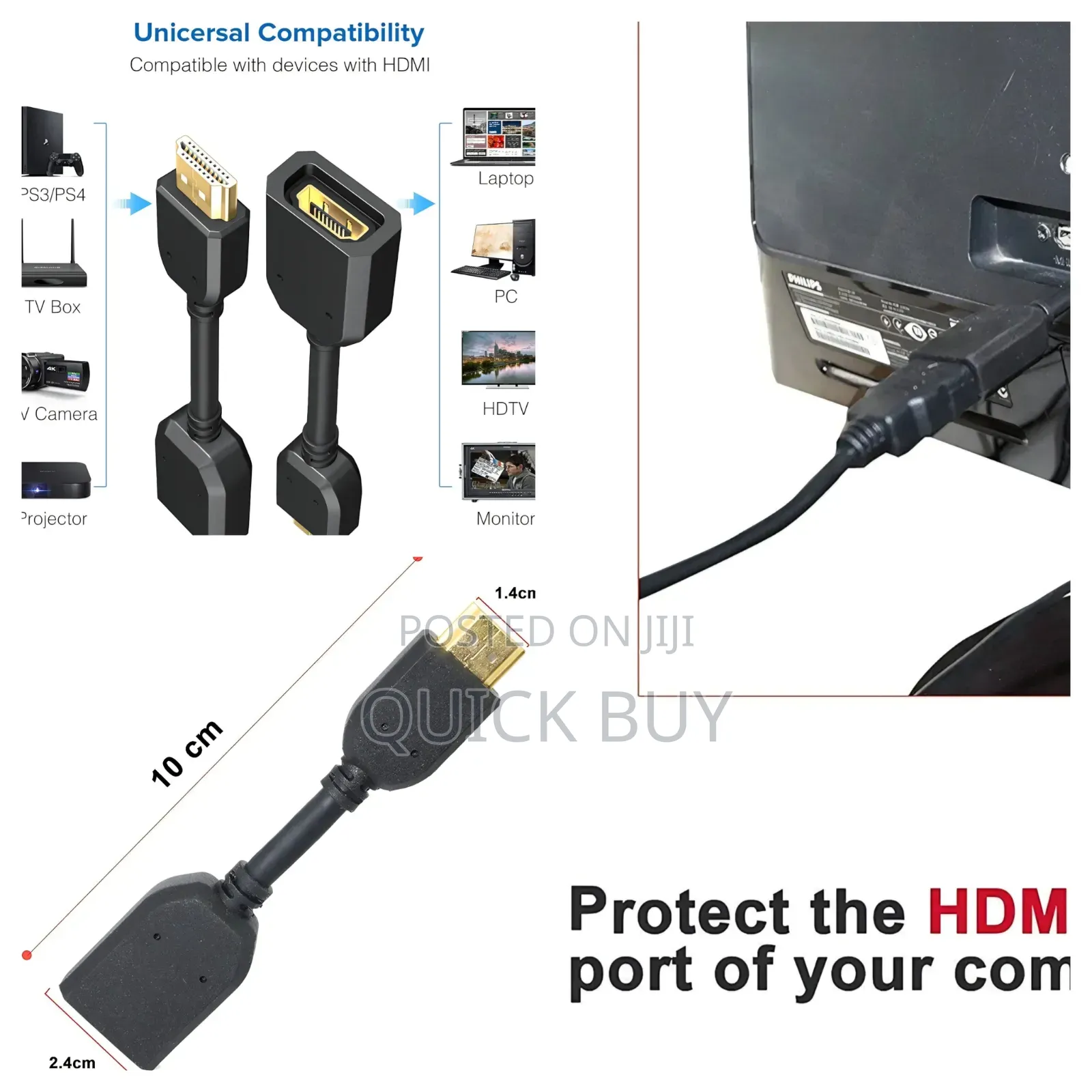 Hdmi Male-to-female Extension Cable