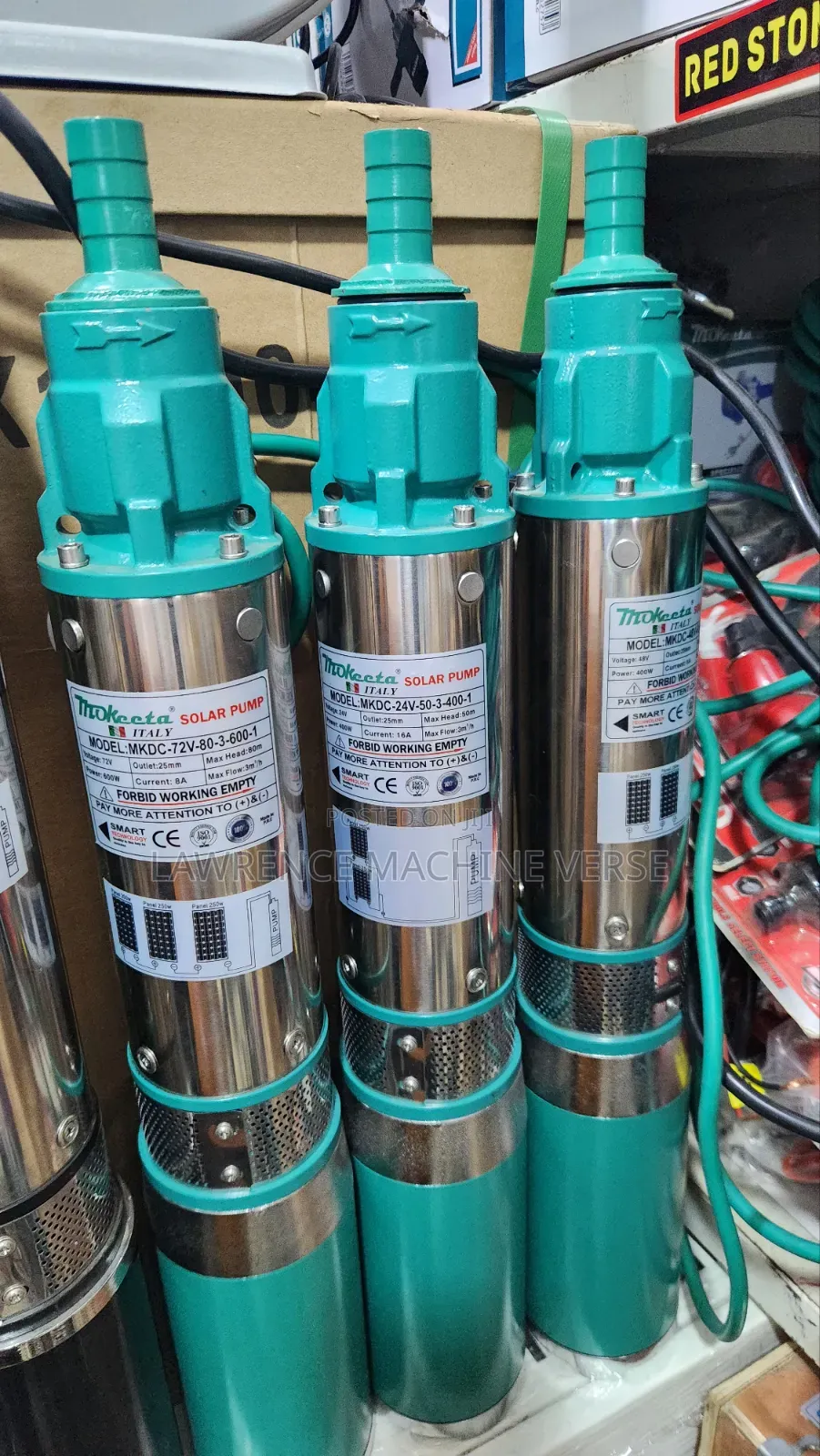 Solar Water Pump 100m Head 600watts