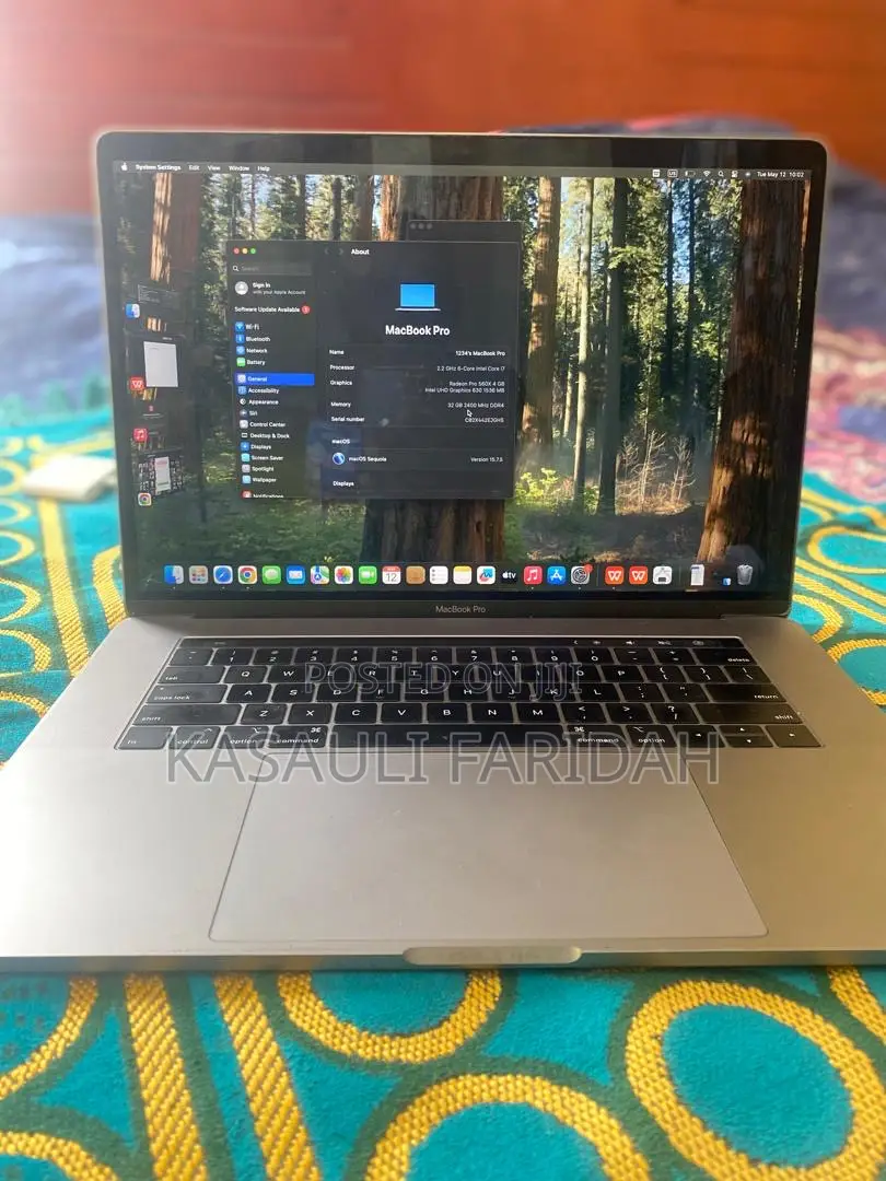 New Laptop Apple MacBook Pro 2018 32GB Intel Core i7 SSHD+SSD 1T