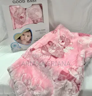 Good Baby Knitted Raschel Baby Blanket