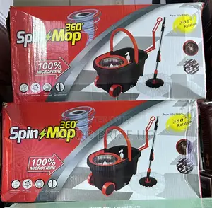 360-Degree Spin Mop and Bucket Systems