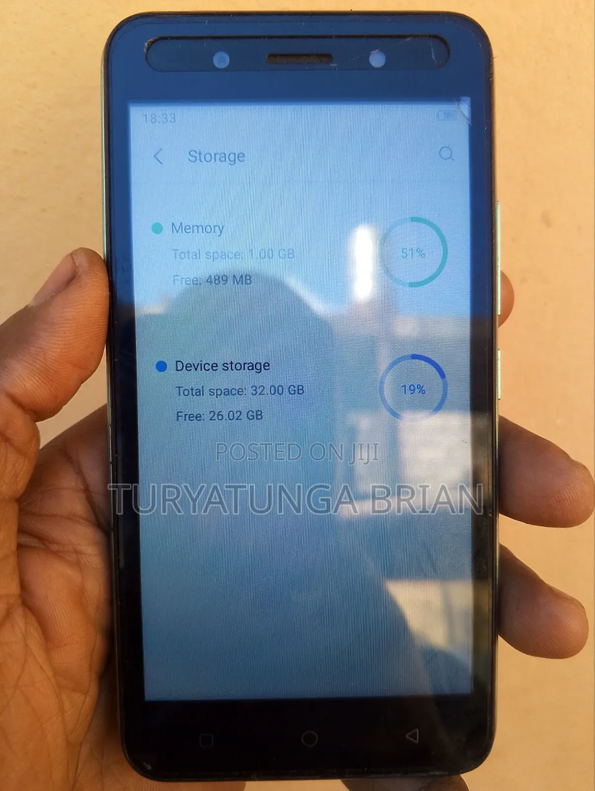 Itel A18 32 GB Green