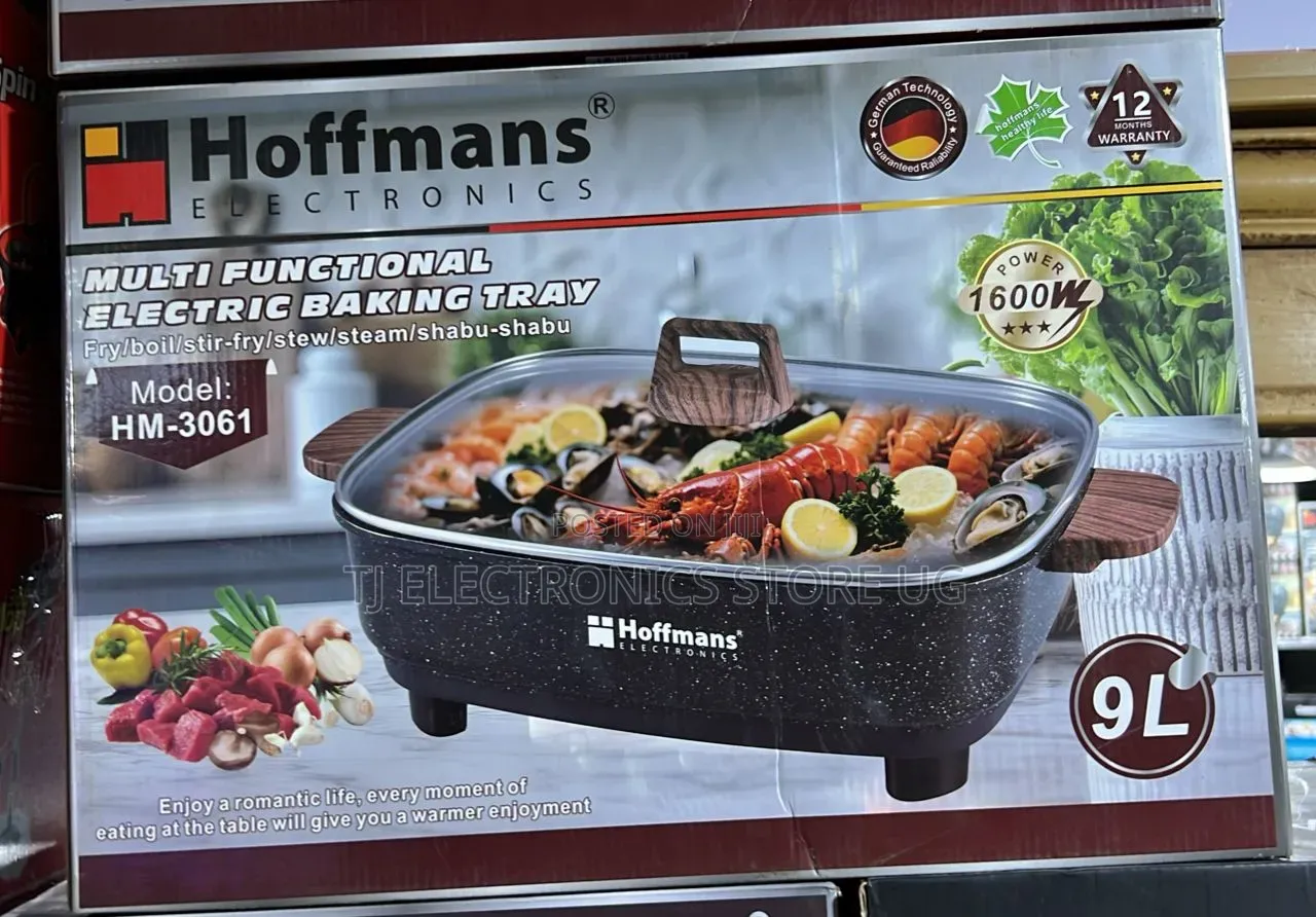 9 Litres Hoffmans Multi Functional Cooker Pot