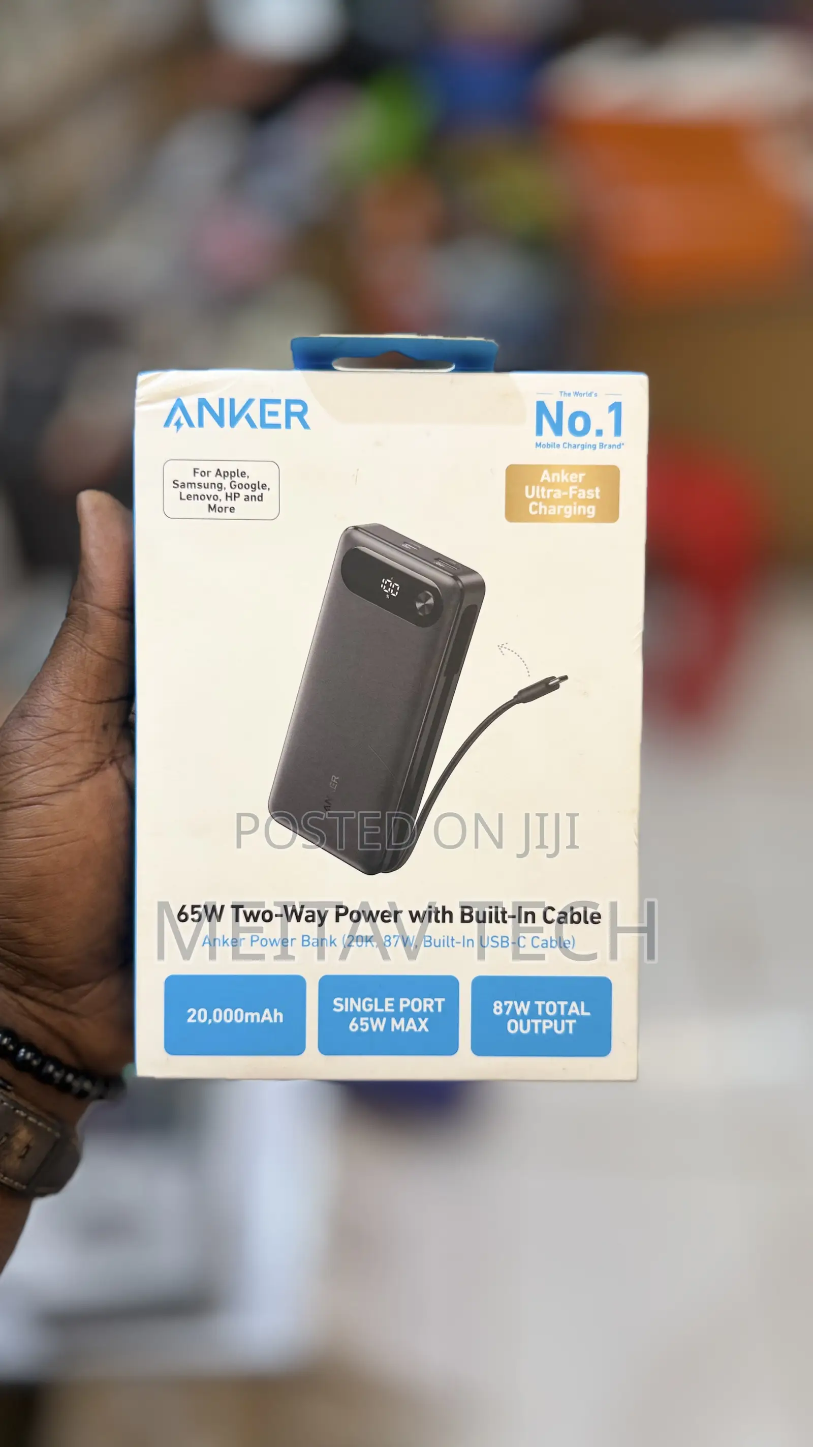 Anker Laptop Power Bank 65w