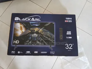 32" Tv Black Ark.