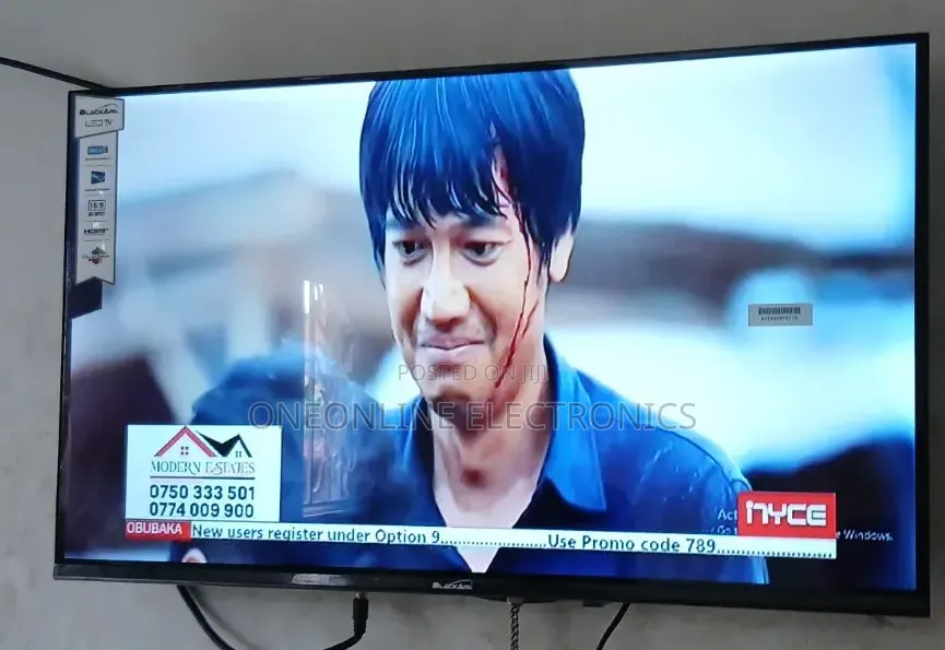 32" Tv Black Ark.