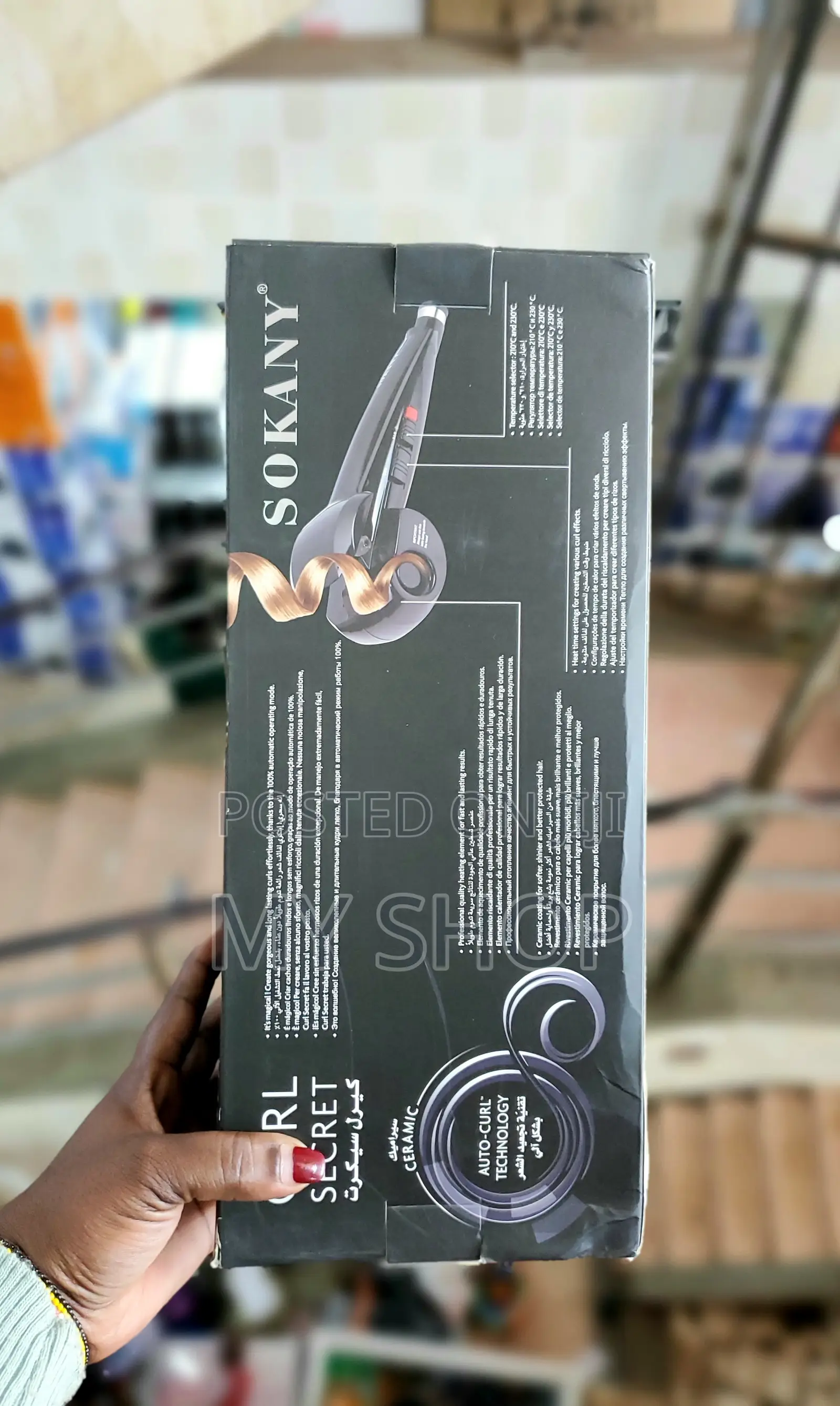 Automatic Electric Hair Curler