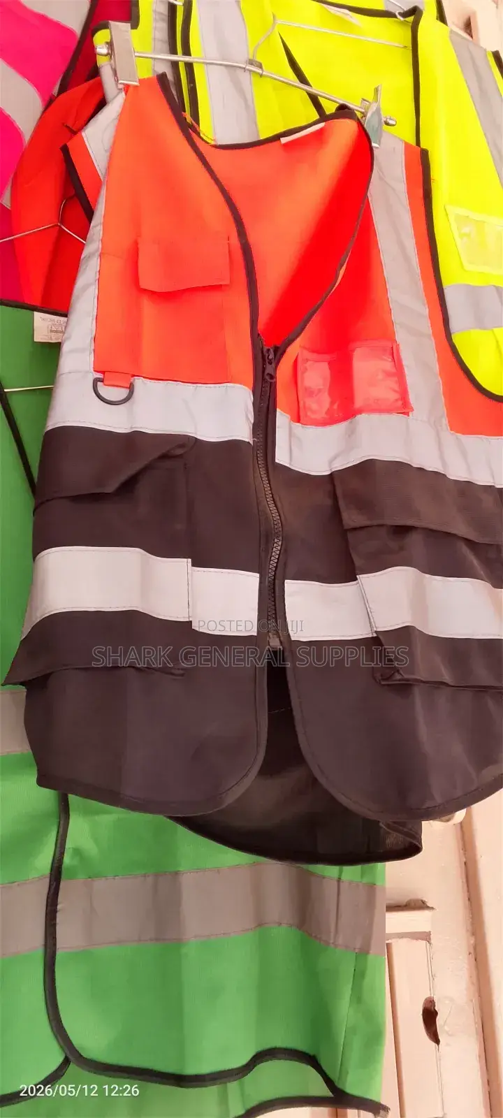 Reflector Jacket With Zip