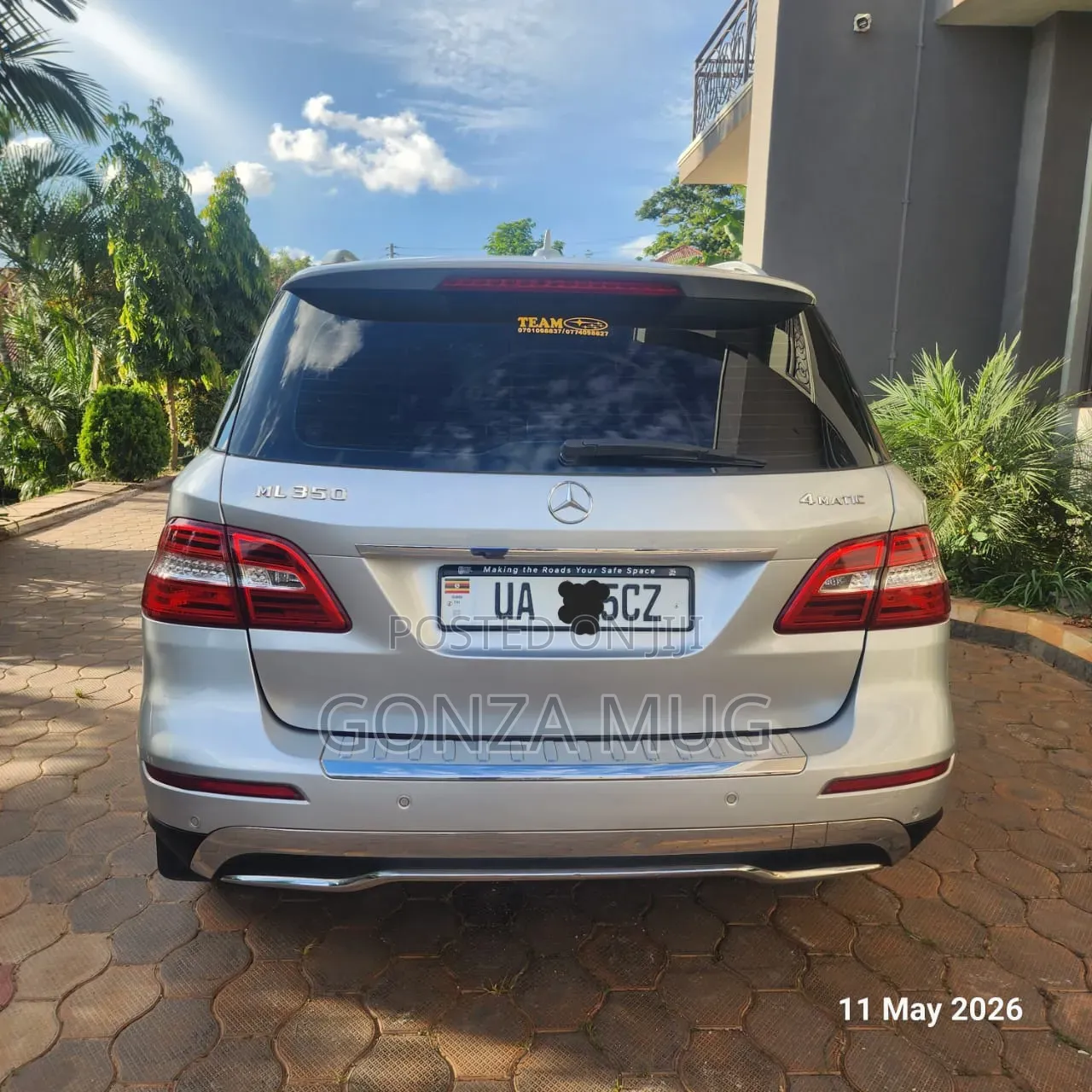 Mercedes-Benz M Class ML 350 4Matic 2012 Silver