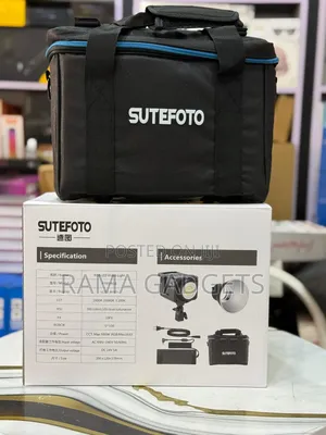 Sutefoto P100 RGB Led Video Light Kit in a Black