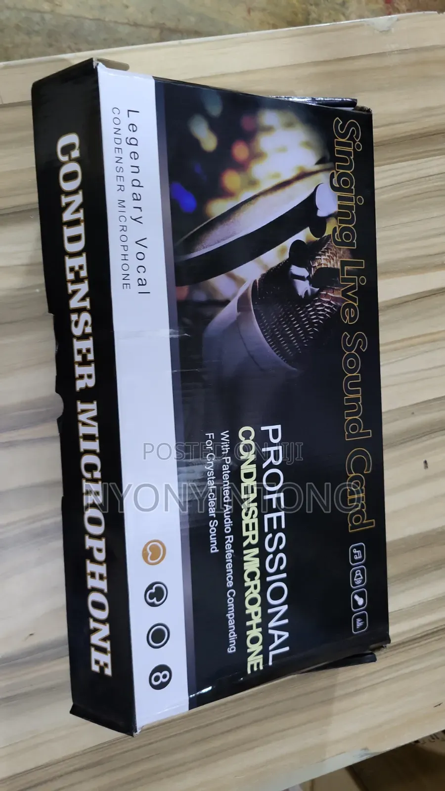 Professional Condenser Microphone Fir Crystal Clear Sound
