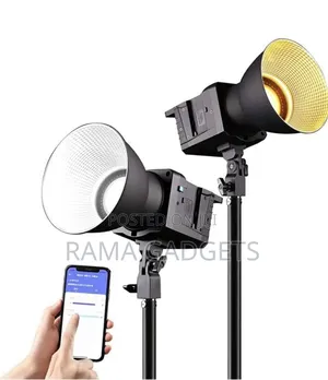 Sutefoto P100 RGB Led Video Light Kit in a Black