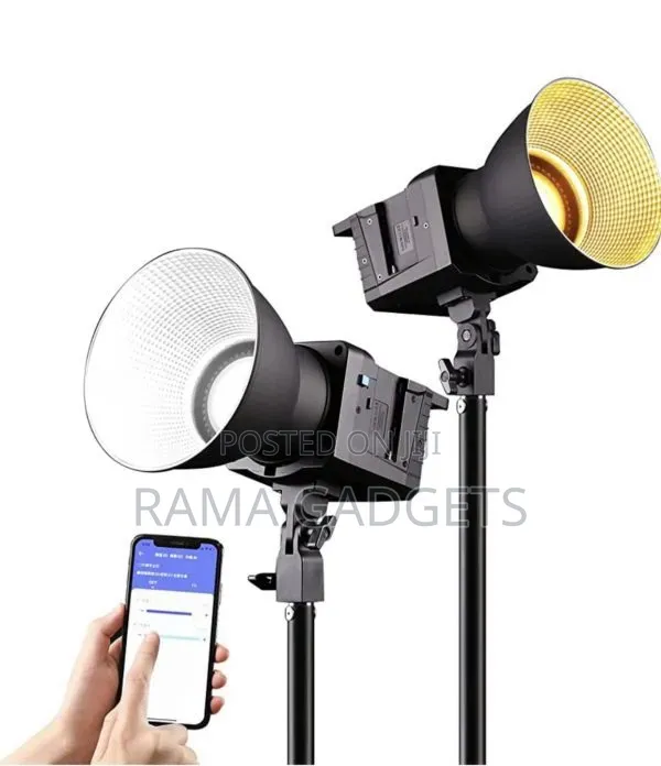 Sutefoto P100 RGB Led Video Light Kit in a Black