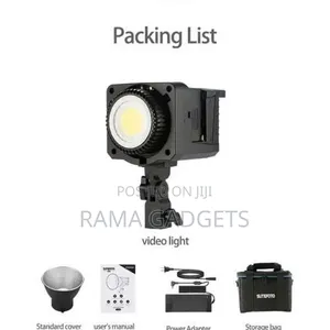 Sutefoto P100 RGB Led Video Light Kit in a Black