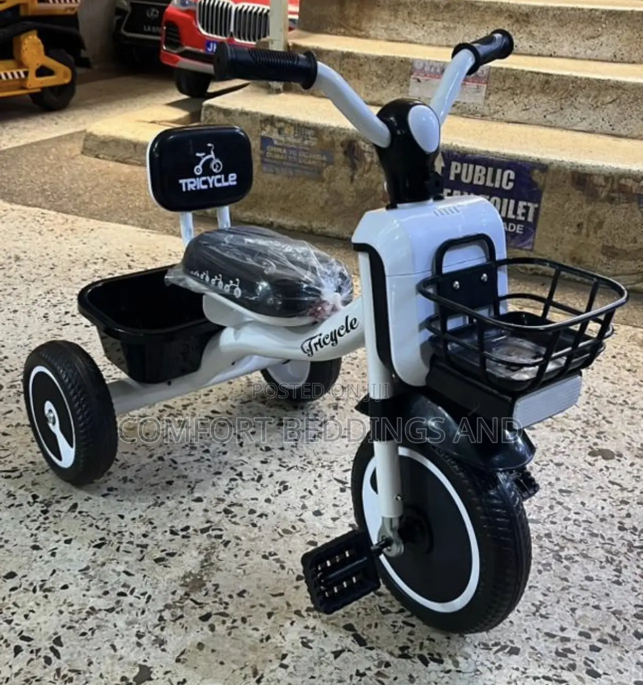 Busket Tricycle White