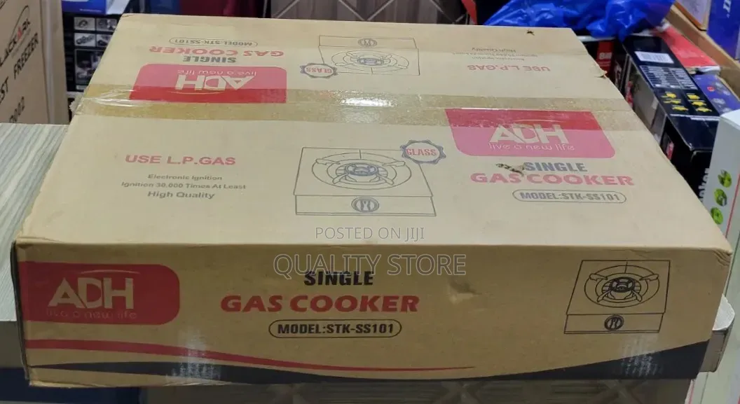 Adh Gas Plate Single Glass
