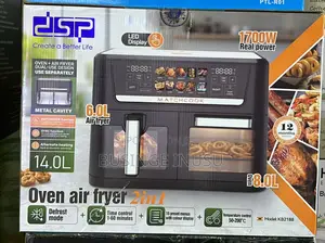 Brand New 14 Litres (8 by 6)Dsp Air Fryer Available