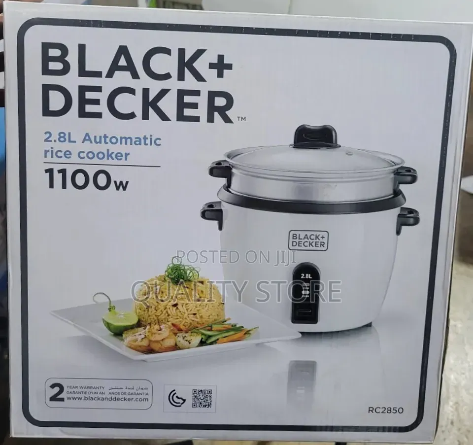 Black + Decker Automatic Rice Cooker 2.8 L