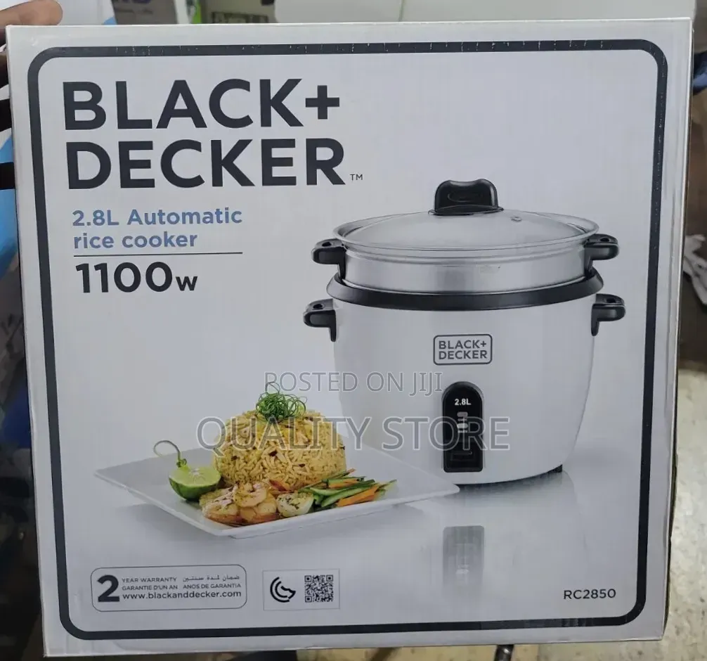 Black + Decker Automatic Rice Cooker 2.8 L