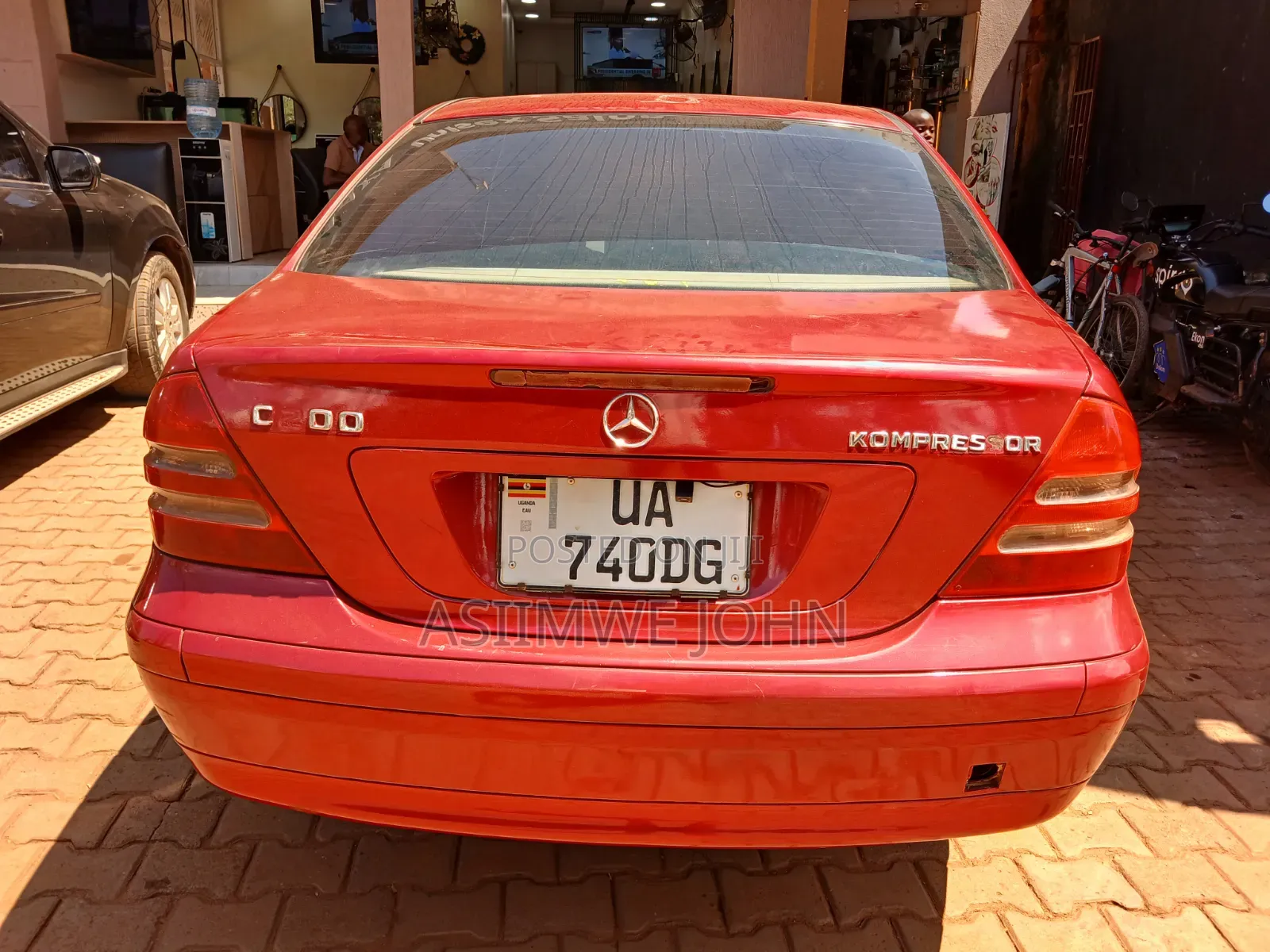 Mercedes-Benz C200 2004 Red