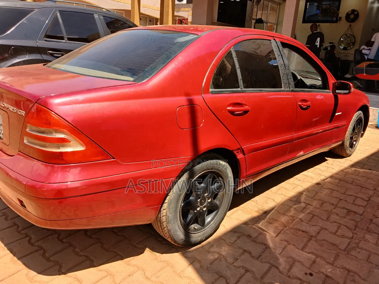 Mercedes-Benz C200 2004 Red