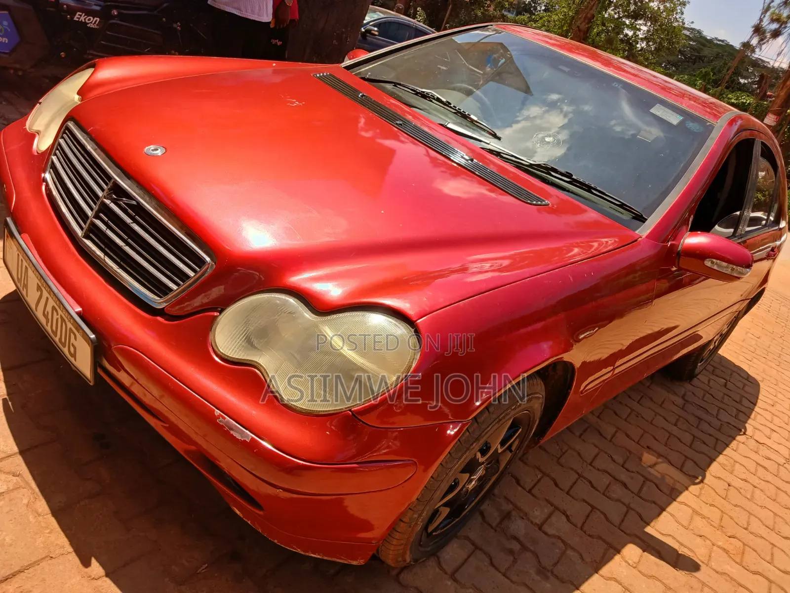 Mercedes-Benz C200 2004 Red