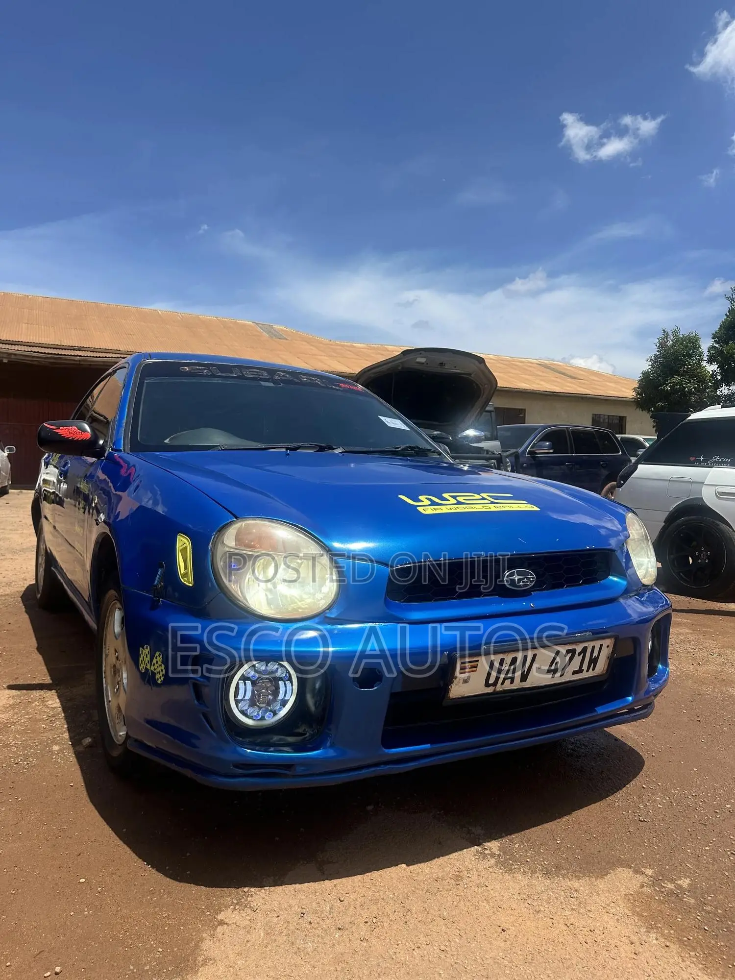 Subaru Impreza 2.0 WRX STi 2002 Blue