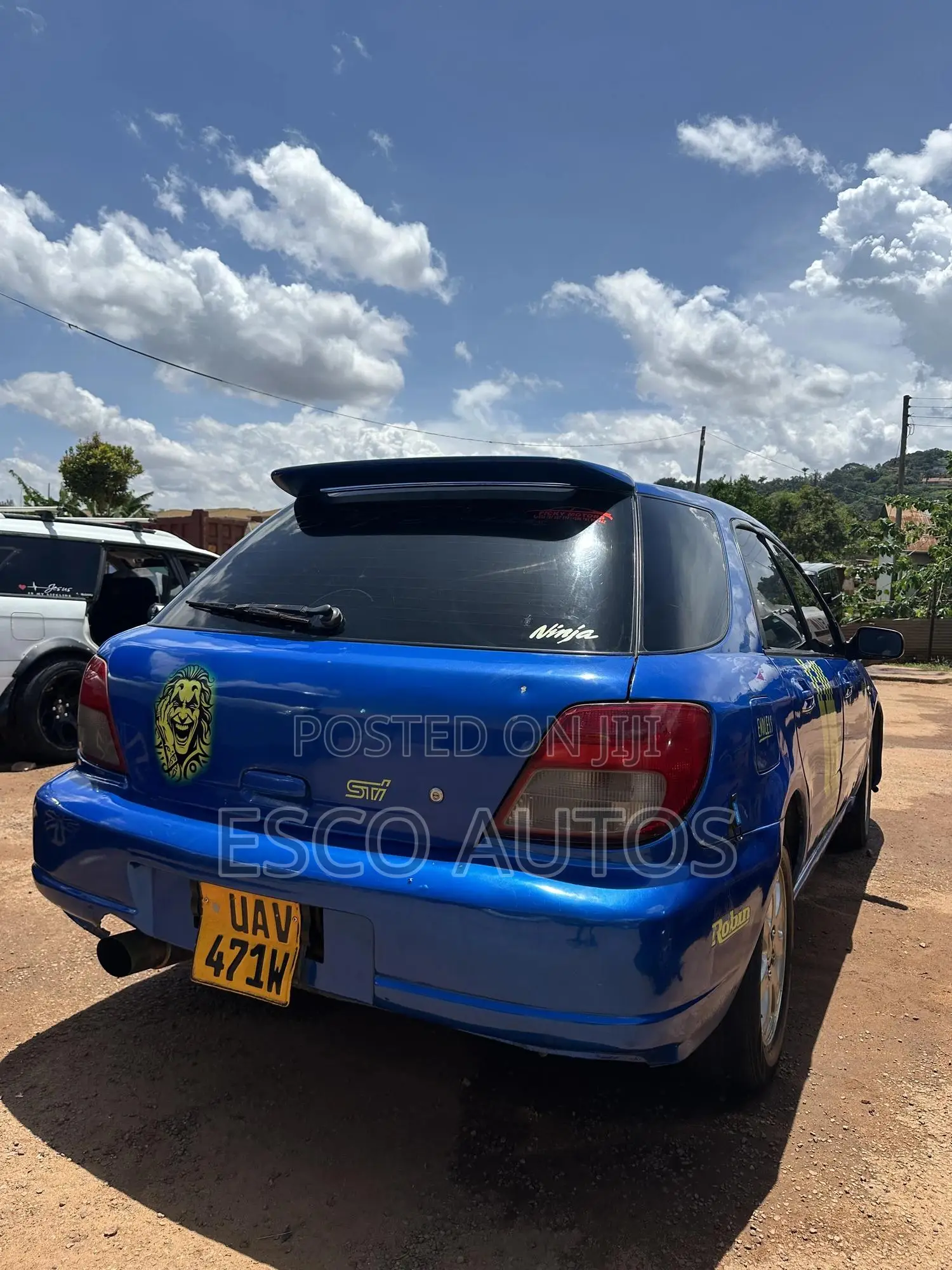 Subaru Impreza 2.0 WRX STi 2002 Blue