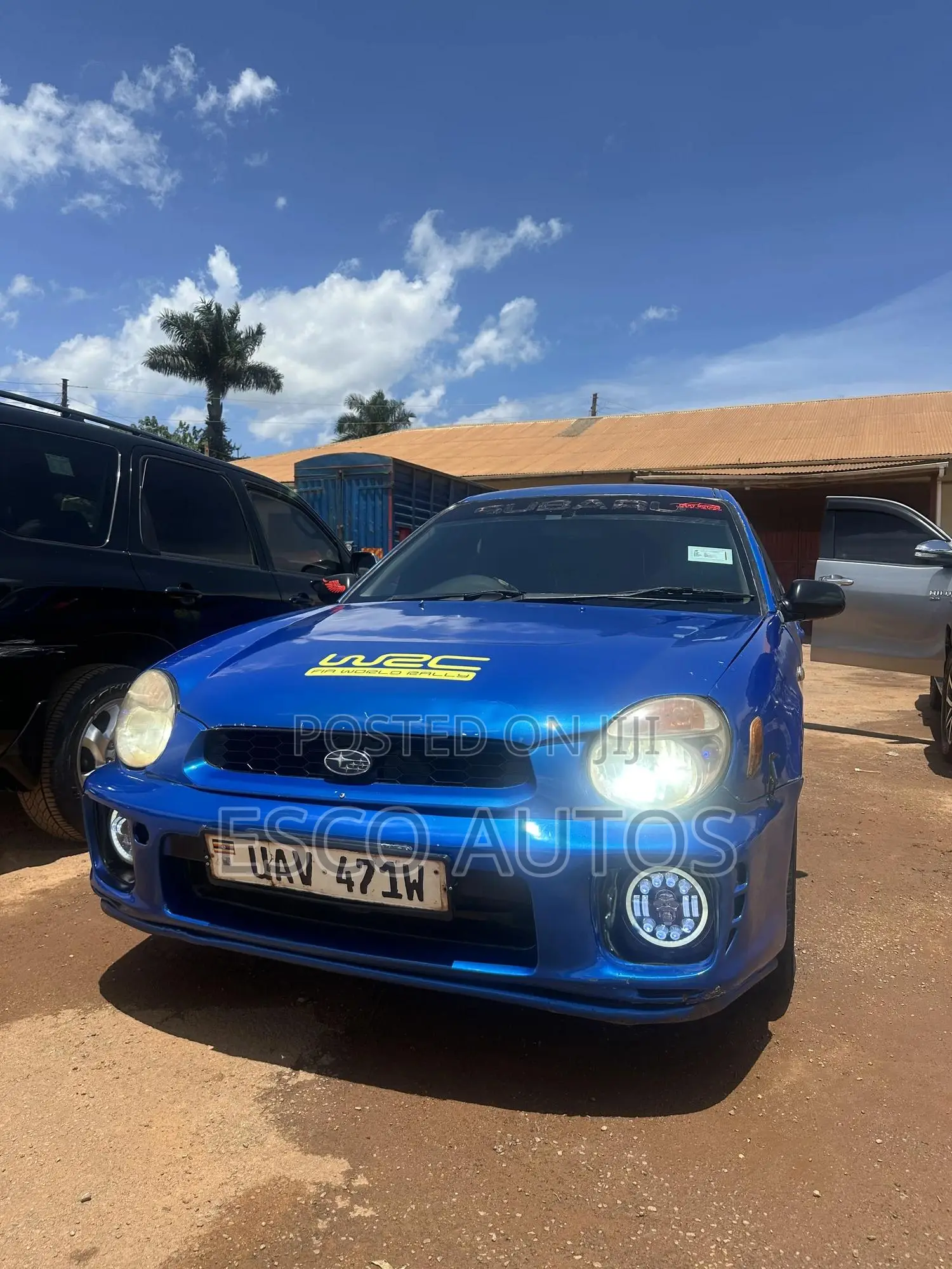 Subaru Impreza 2.0 WRX STi 2002 Blue