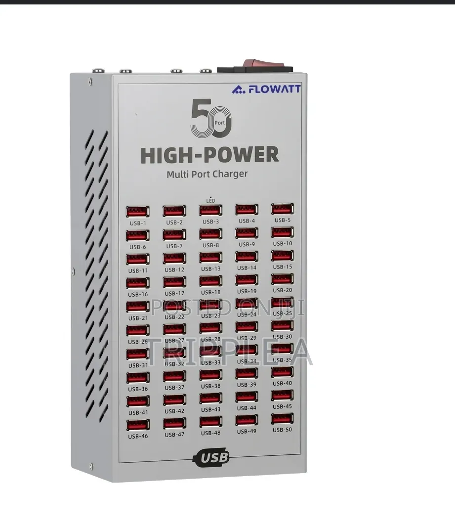 50 Ports Usb High Power Charging Station Commercial Use