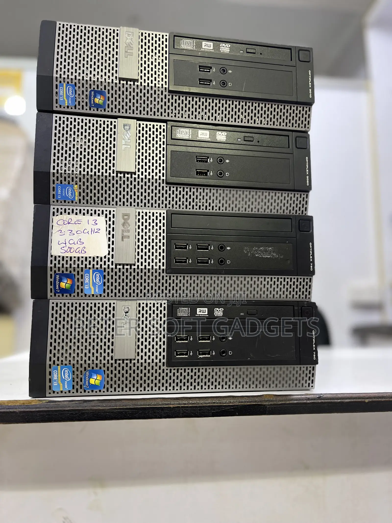 Desktop Computer Dell OptiPlex 7010 4GB Intel Core i3 HDD 500GB