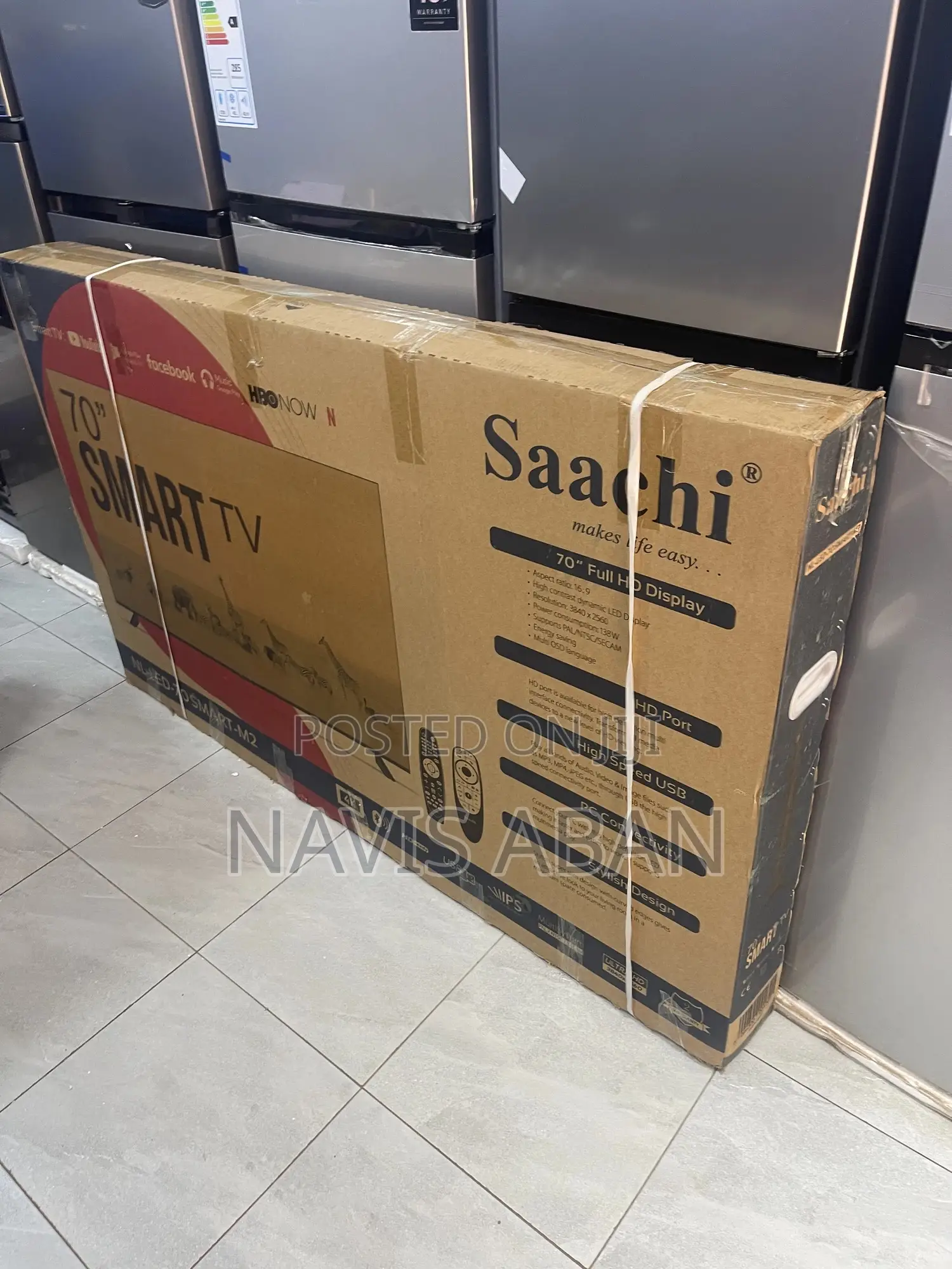 Saachi 70 Inches Smart Tv HDR