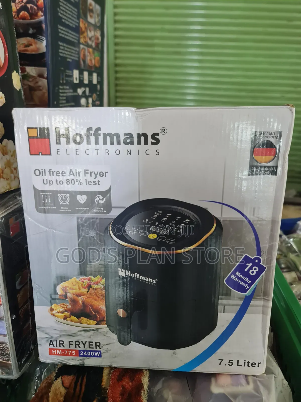 7.5litres Oil Free Air Fryer Oil Free Air Fryer