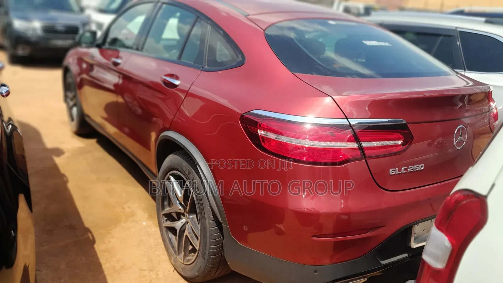 Mercedes-Benz GLC-Class GLC250 Sport Utility 4-Door (2.0L, 4cyl Turbo) Red
